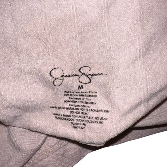 Jessica Simpson Black & Cream Bandeau Tops – Size M - Picture 2 of 2